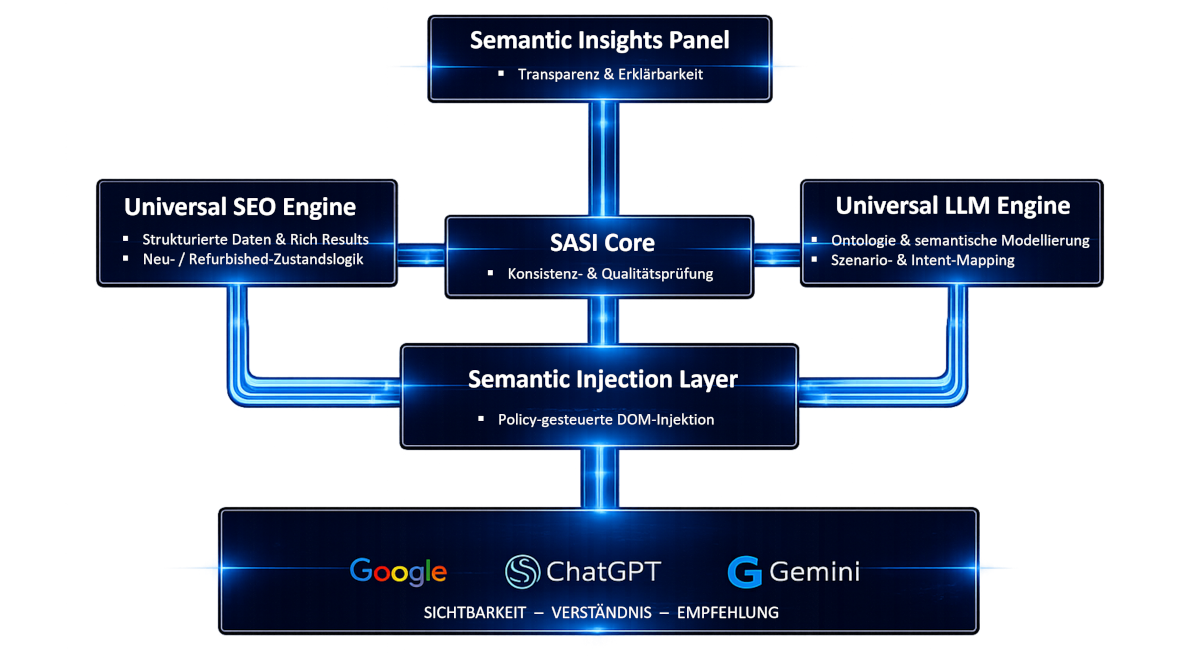 Phoenix Universal SEO & LLM Engine – Architekturübersicht
